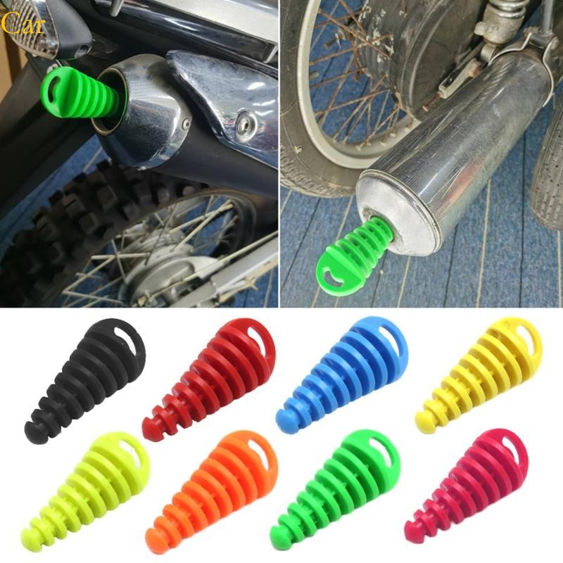 Plugue Escape Para Motocicleta, ATV, Evita Entrada Umidade, Silenciador Durante A Lavagem E Armazenam