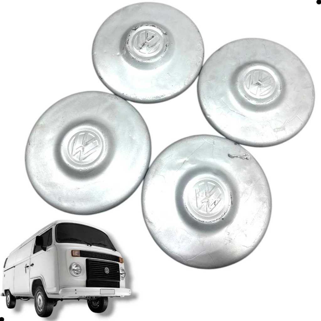 Jogo Calota Roda Aro 14 Vw Kombi 2006 2008 2010 2012 2014