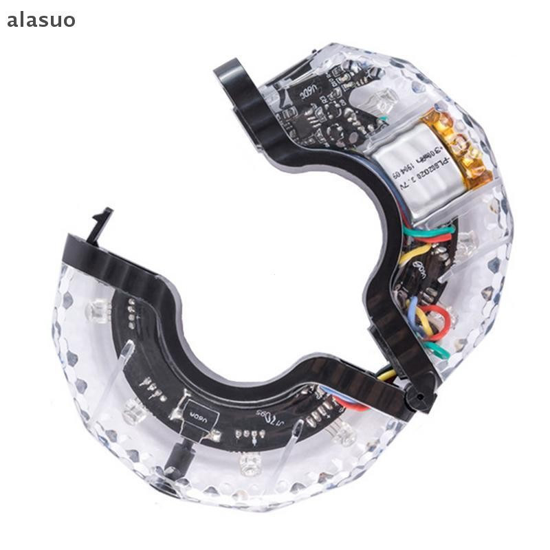 [alasuo] Luz LED Recarregável para Roda de Bicicleta, à Prova d'Água, USB, RGB, Luz Colorida [BR] LLLN