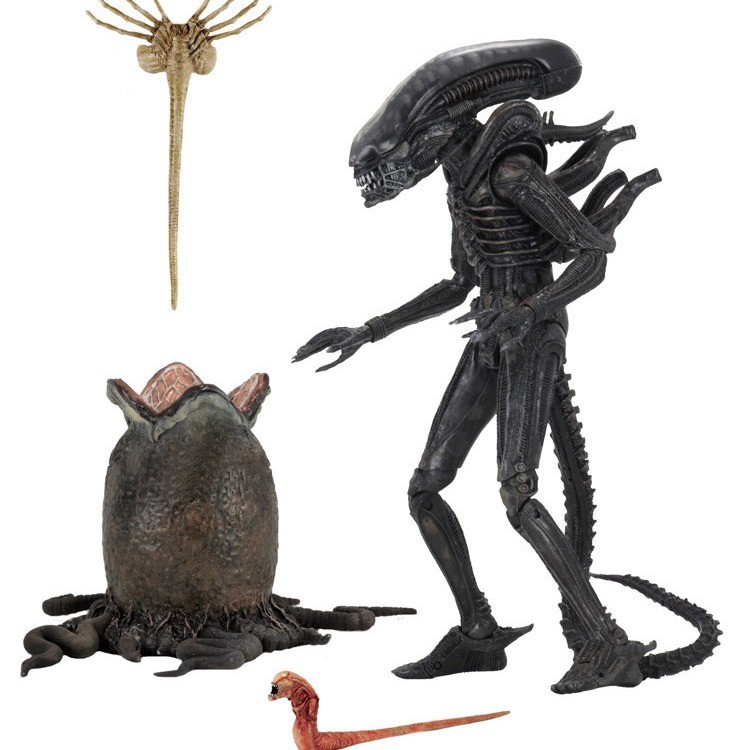 NECA Alien Wars Predator AVP Alien A1 3.0 Edição Deluxe