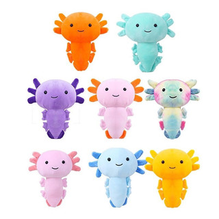 Brinquedo de Pelúcia Simulado Axolotl Messi Axolotl Axoiotl Dinossauro Hexagonal Brinquedo de Pelúcia Almofada Infantil