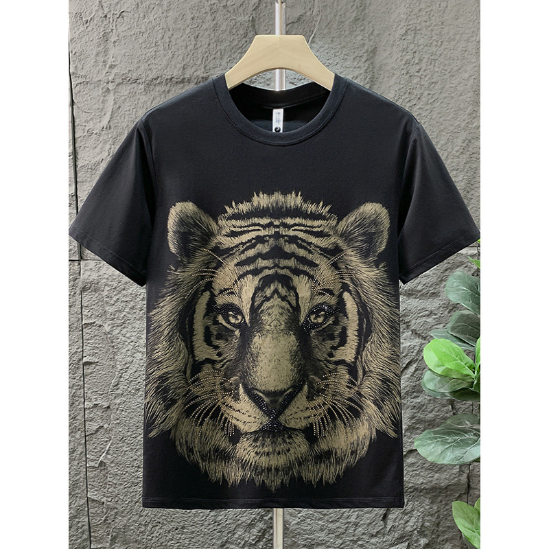 Camiseta americana bonito de manga curta camiseta masculina carimbo exclusivo verão roupas masculinas jovens roupas supe