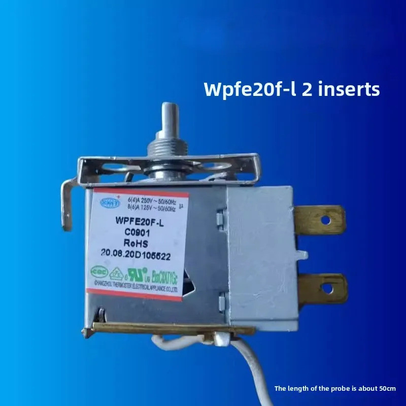Interruptor Mecânico Para Termostato De Geladeira WPFE20F-L Parafusado 2 Pinos