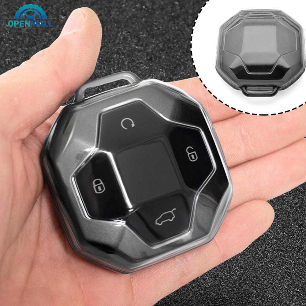 OPENMALL Soft TPU Car 4 Botões Key Case Controle Remoto Proteger Capa Acessórios Automáticos Para Chery Jetour T2 Travel