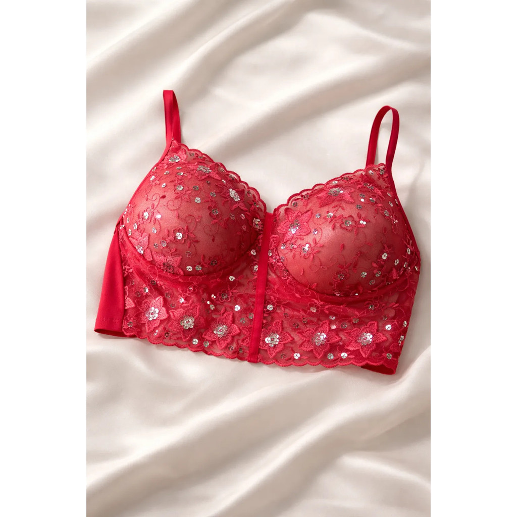 Cropped Rendado Com Bojo Forro Nude Decotado Plus Size