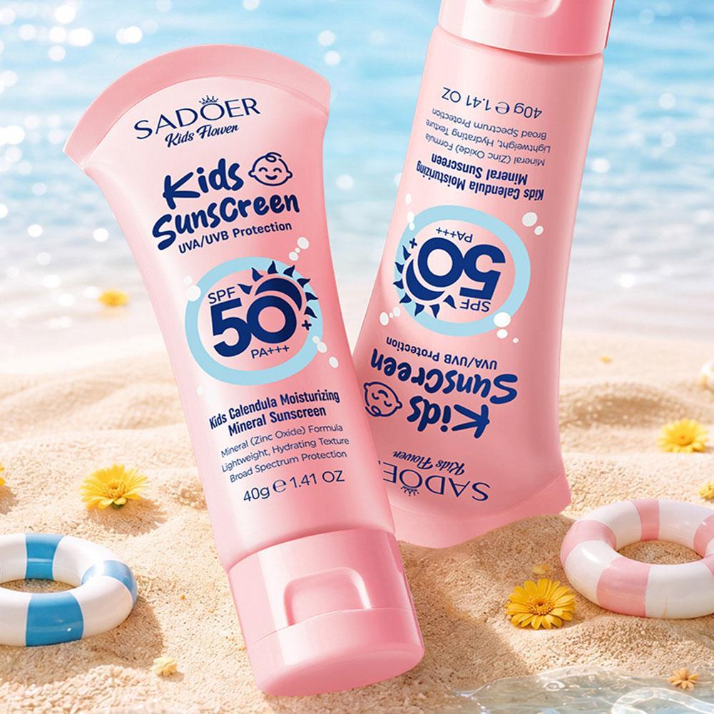 [Compre 1 Tomar 1] Loção Corporal Protetor Solar Infantil Fps 50 Leve Não Oleoso Refrescante Hidratante Facial Ilumina