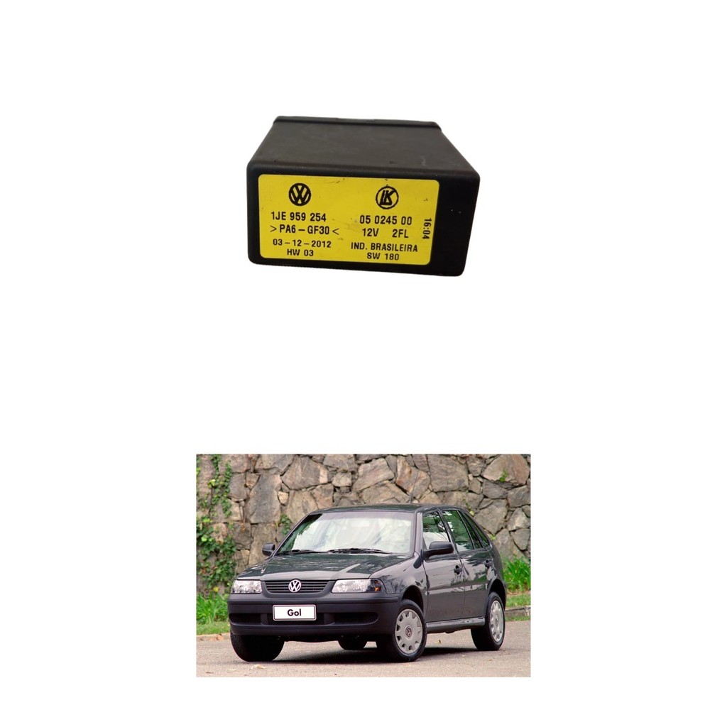 Módulo relé retrovisor VW gol polo 2004 a 2016
