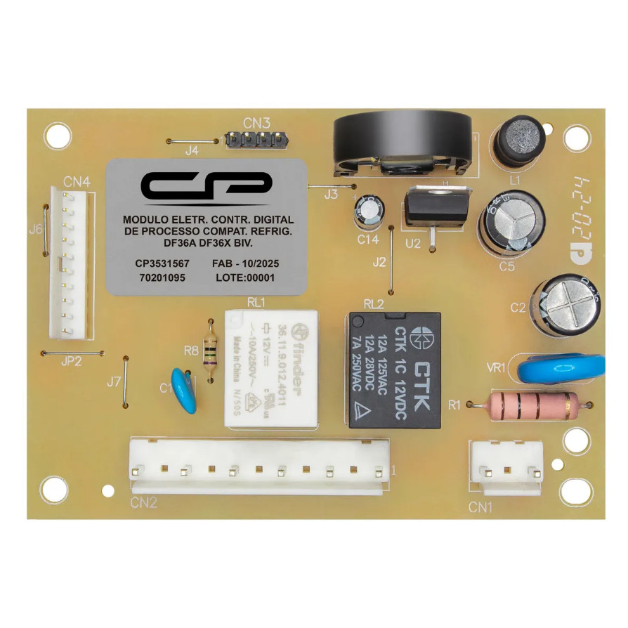Placa Geladeira Df36a Df36x Eletrolux A99270607 Cp 3531567