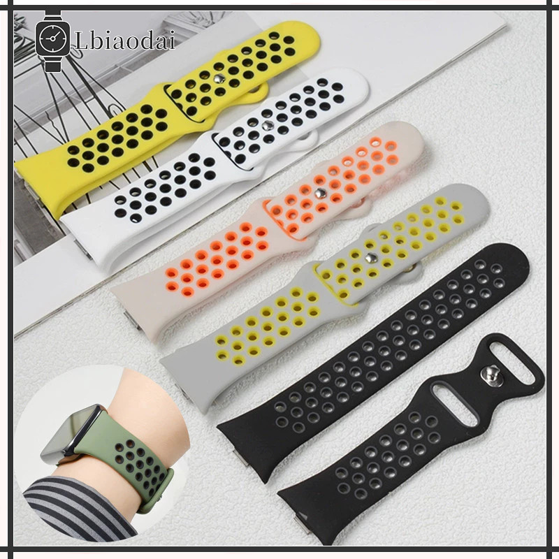 Pulseira De Silicone Para Relógio Xiaomi Redmi Watch 6 active/Lite/ 6 5 4/Mi Ba