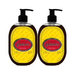 Kit 2 Sabonete Líquido Phebo Odor de Rosas 320ml