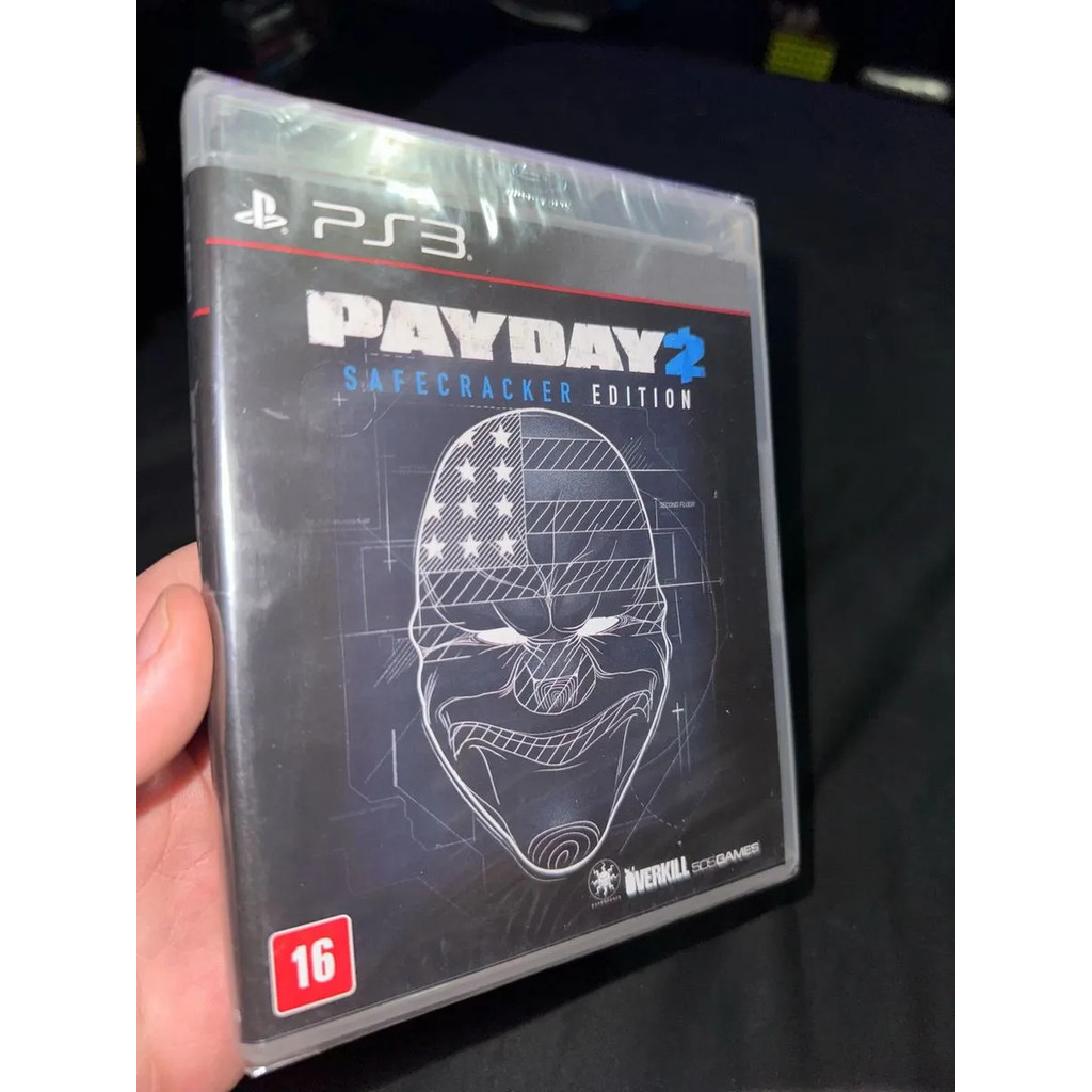 Jogo Ps3 Payday 2 Safecracker Edition Lacrado De Fábrica