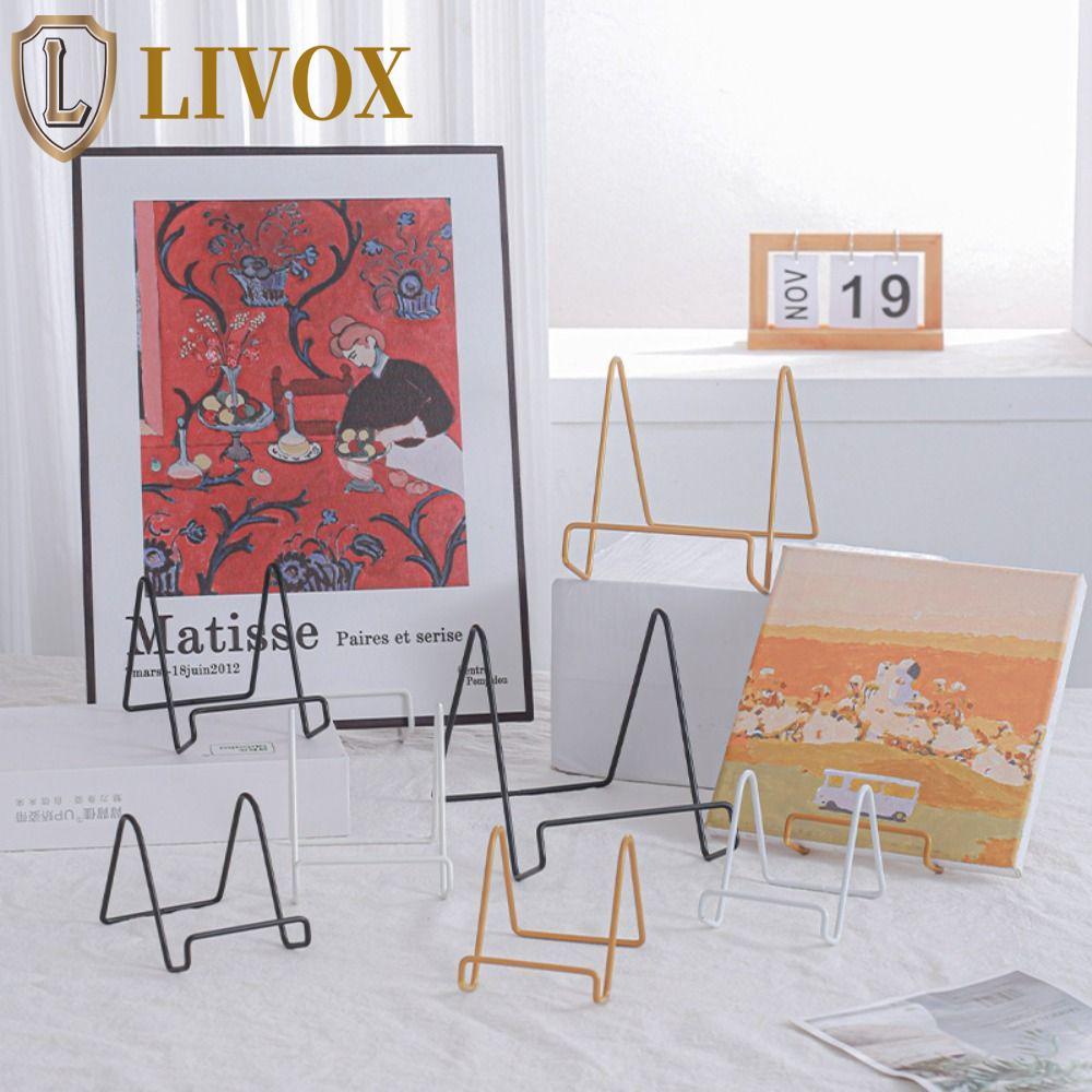 Rack De Revista De Ferro LIVOX , Armazenamento De Livros De Imagens De Jornal , Suporte De Exibição De Coleção De Fotos