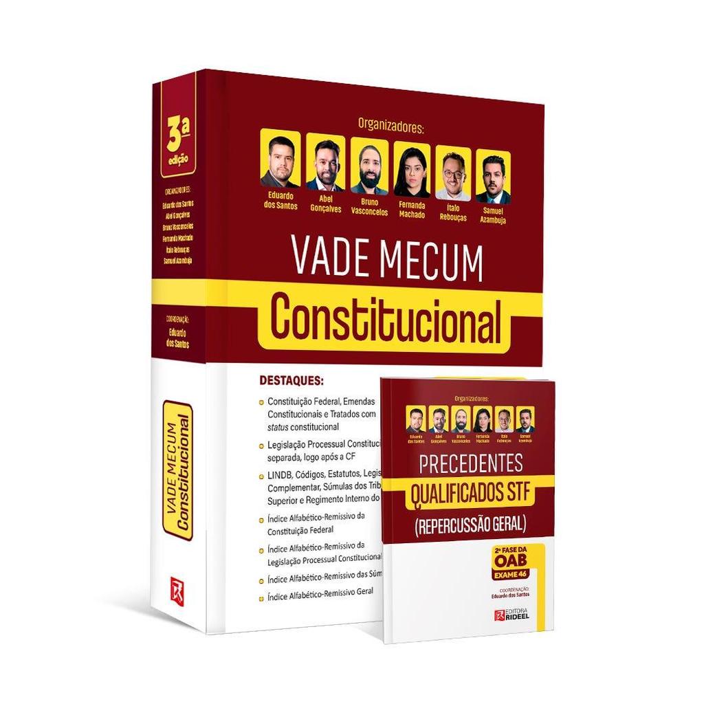 Livro Vade Mecum Constitucional - 2ª fase da OAB – EXAME 46