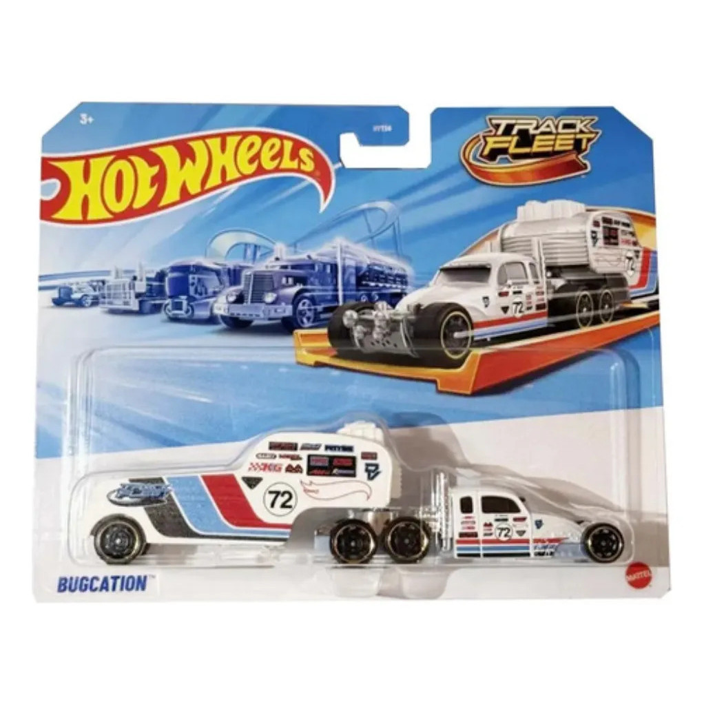Hot Wheels Bugcation Track Stars Fusca Rat Hot Com Trailler