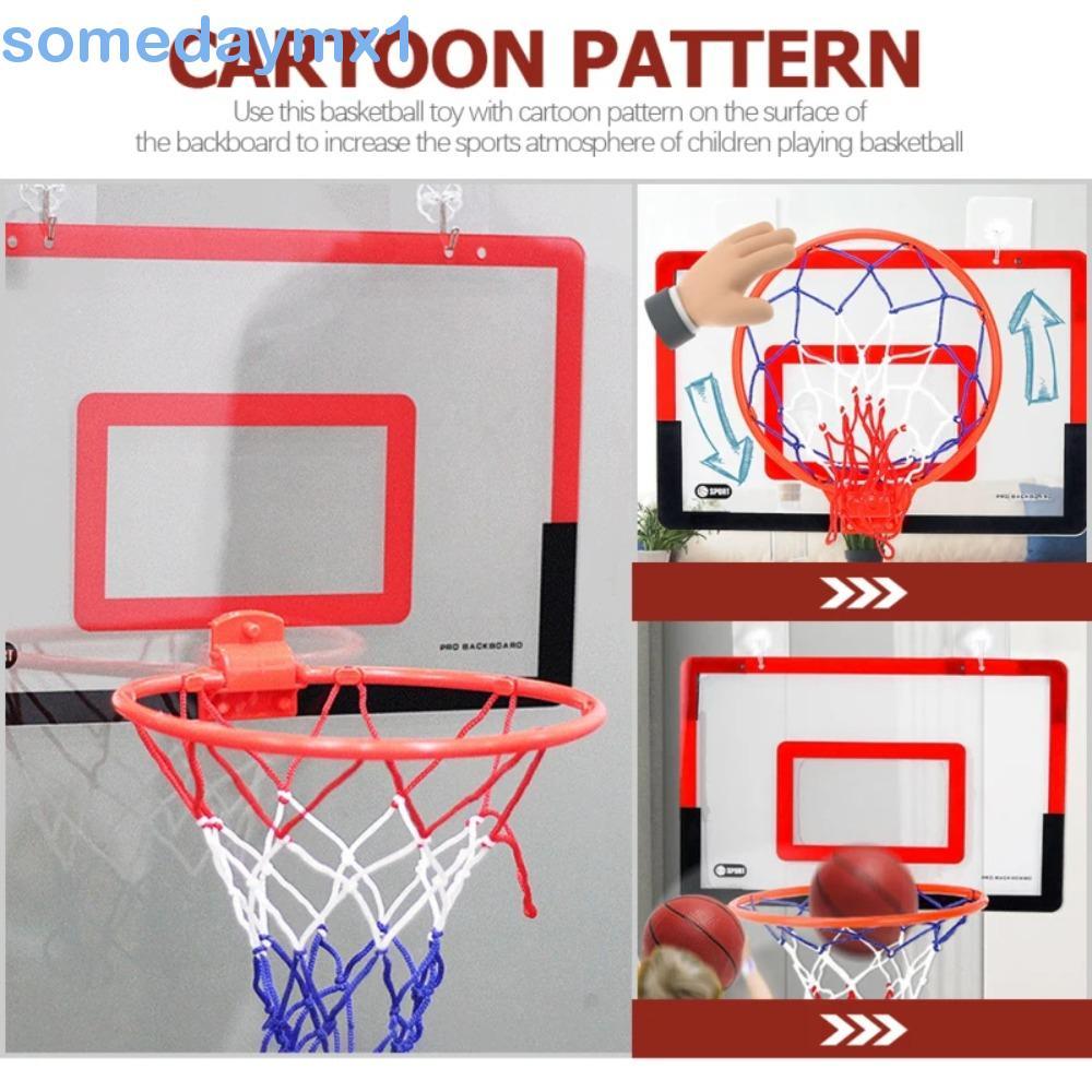 SOMEDAYMX1 Mini Cesta De Basquete Para Crianças , Conjunto De Interna Jogos De Tabela , Portátil