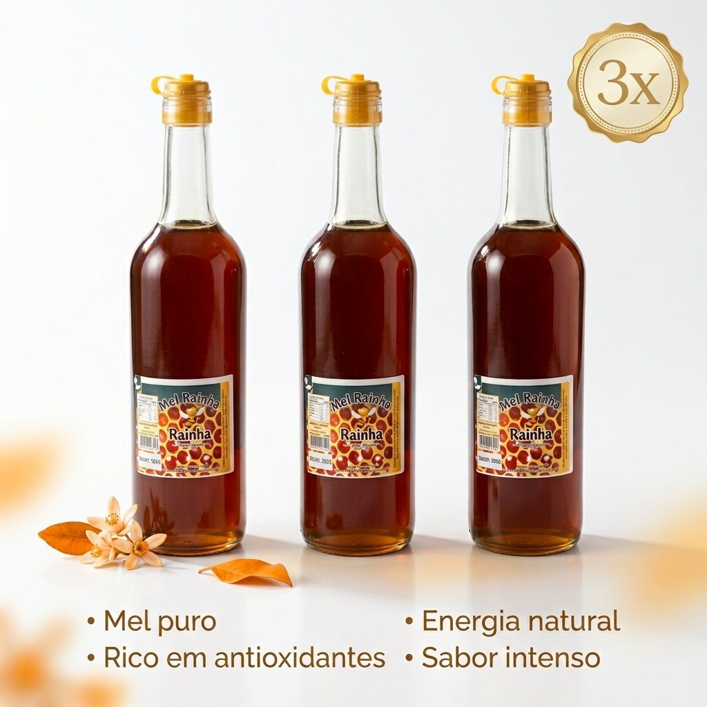 Mel Silvestre 100% Puro Orgânico 900ml