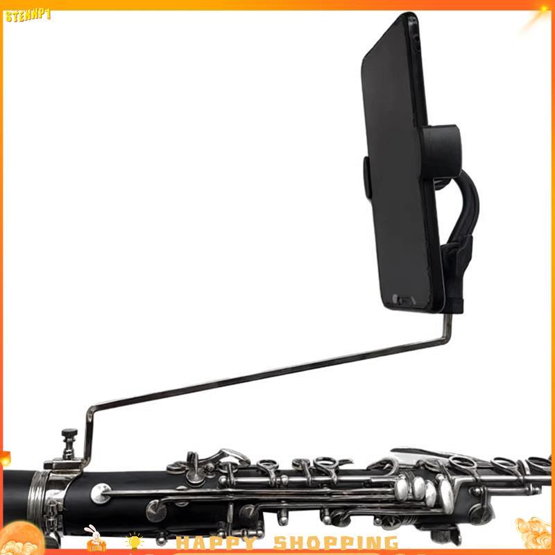 Suporte Portátil Para Telefone Clarinete Com Clipe De Música Braçadeira De Celular Saxofone Alto Sax Trompete Peças De I