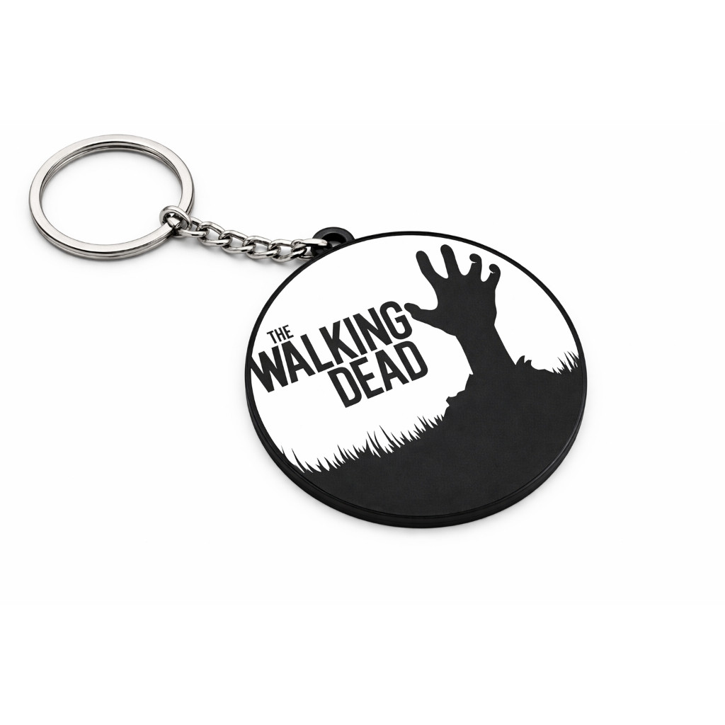 Chaveiro The Walking Dead - Mão de Zumbi (Modelo Redondo) / Adereço para Mochila