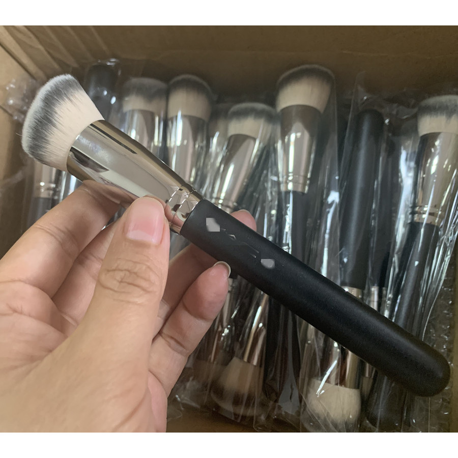 Cangzhou pincel de maquiagem M Home 190 tubo de cobre cabeça oblíqua pincel de base líquida pincel de creme de base pinc