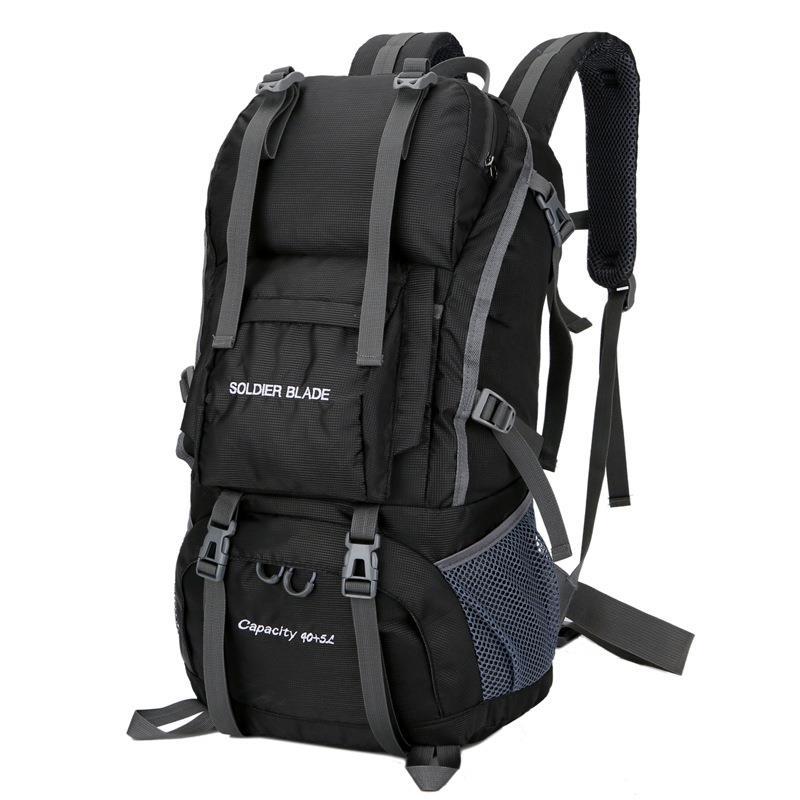 Lazer ao ar livre esportes montanhismo mochila impermeável resistente ao desgaste conveniente saco de viagem esportes mo