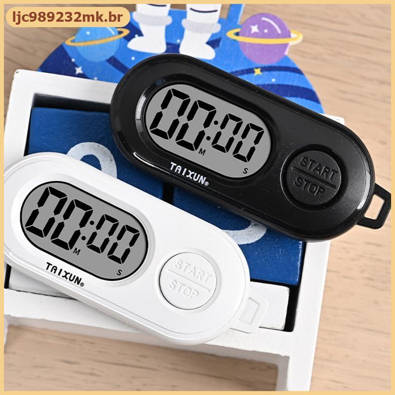 [MYBR] Stop Timer Sports Chaveiro Com Tela LCD Poeta Tamanho Ornamento Contagem Regressiva Digital Clo Para Vários Cenár