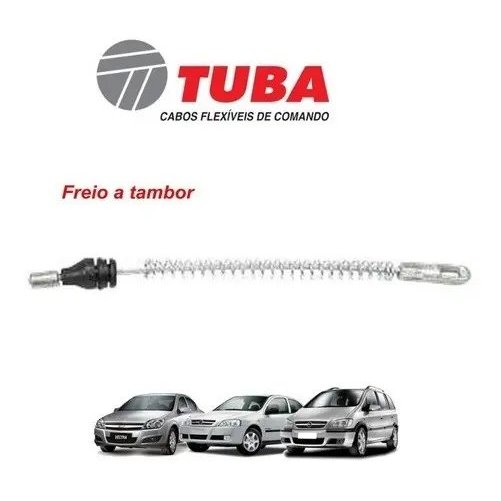 Cabo Freio Chevrolet Astra Vectra Zafira Meriva Montana 1999 a 2011 190mm Tuba7285