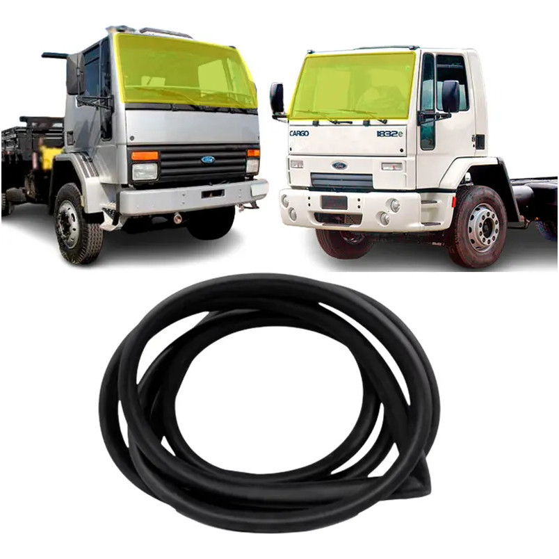 Borracha Vidro Parabrisa Ford Caminhao Cargo 2008 2009 2010