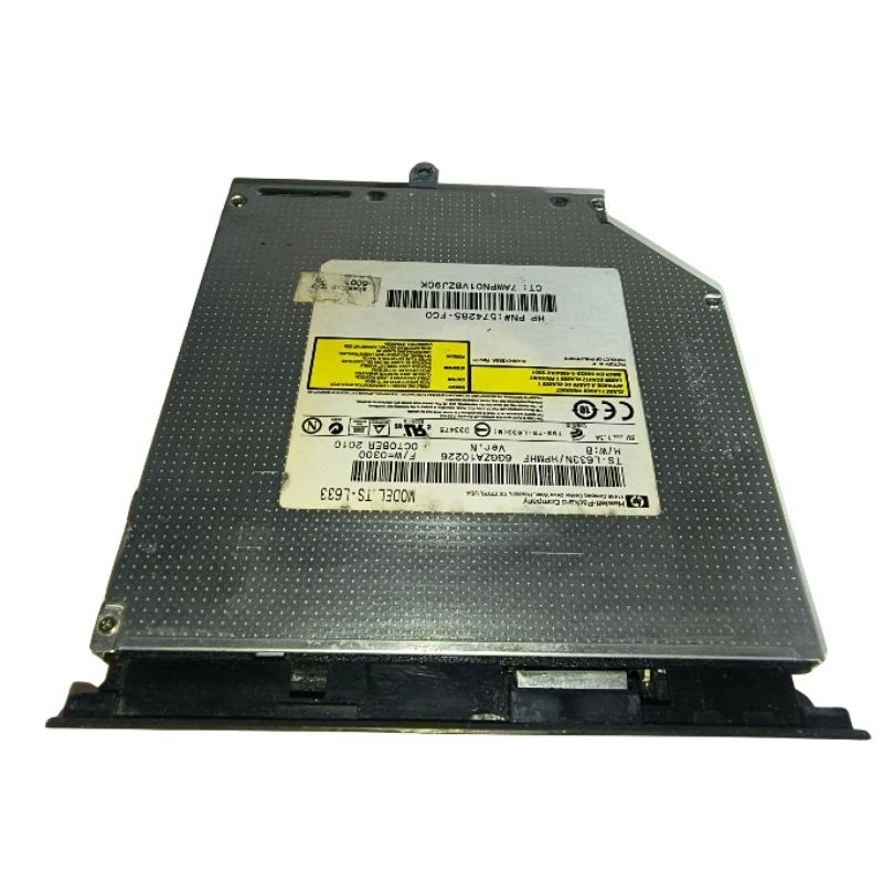 Gravador Leitor Dvd Sata Hp G42 Cq42 Cq56 Ts-l633 12.7mm