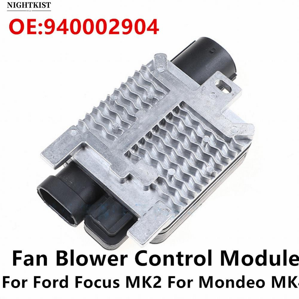 Módulo de Controle do Ventilador para Ford Focus MK2, Relé de Resfriamento do Radiador Mondeo
