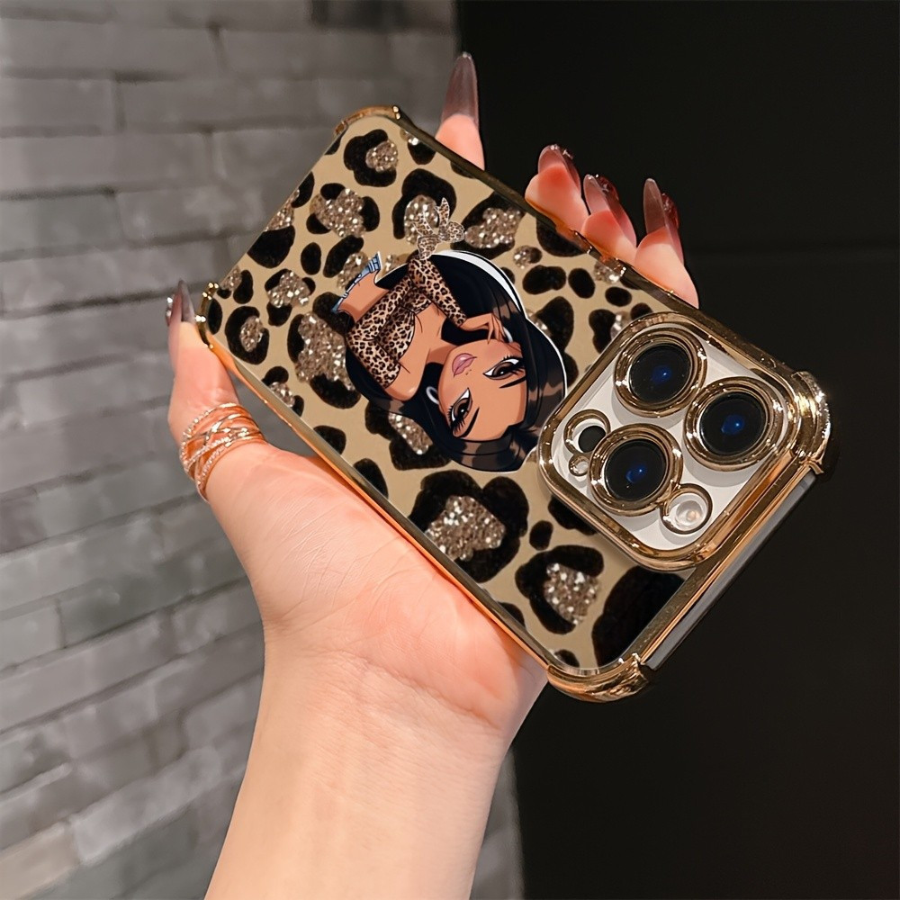 Nova capa de celular Bratz, com bonecas fofas, compatível com iPhone 17, 16e, 16, 15, 14, 13, 12, 11, Mini, Pro.