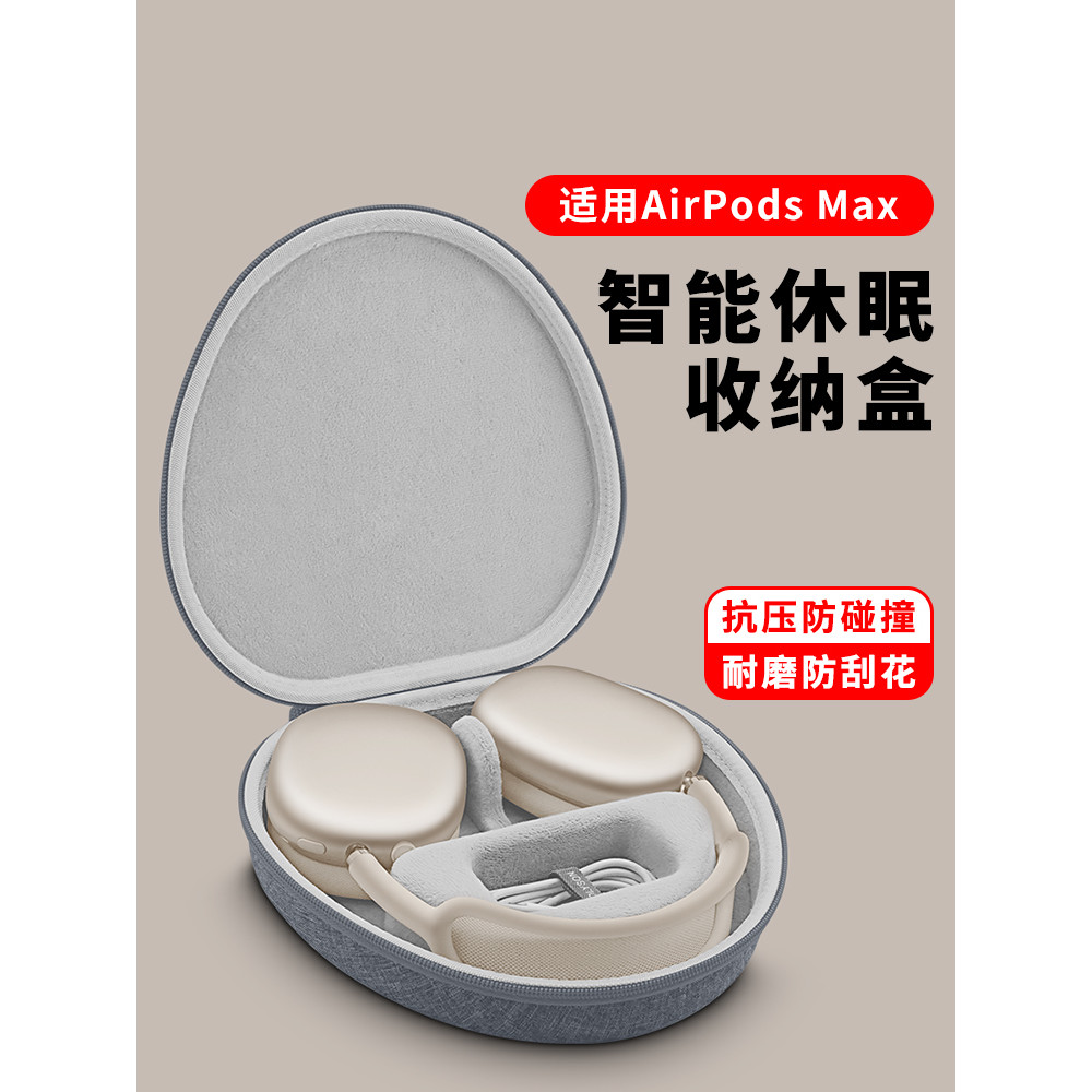 OLYSON Adequado para Airpods max Dormant Warehouse 2a geração Apple Headset Caix