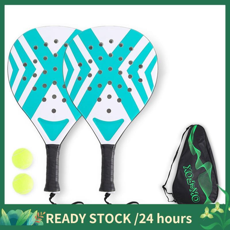 2 Pçs Gaiola Padel Raquetes De Tênis Controle Esportivo Buracos Inteligentes Equipamento Raquete Fitness Com Bolas E Sac