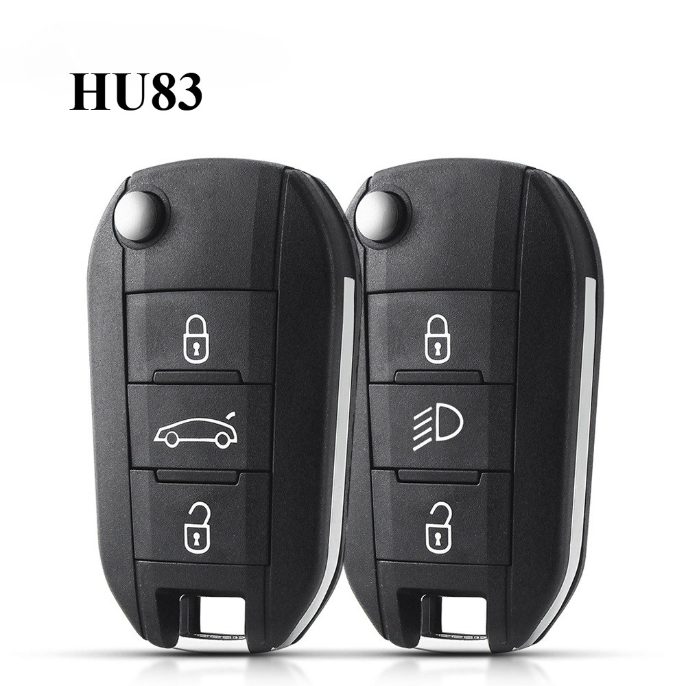 Para Peugeot 208 2008 301 308 508 5008 rcz Citroen C-Elysee C4-Cactus Chave De Farol Médio 3 Botão Carro