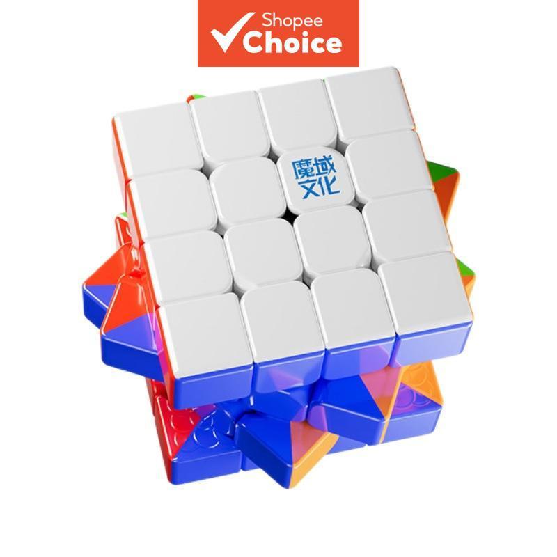 Cubo Mágico Magnético Moyu Aosu V7 4x4 Profissional Velocidade, Quebra-Cabeça Suave Rubik, Brinquedo Educativo para