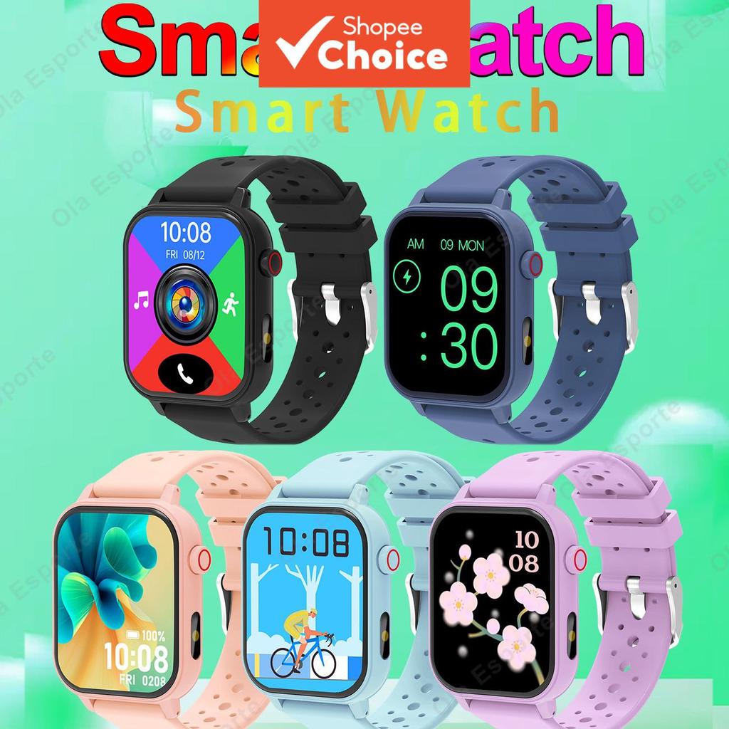 Novo Smartwatch com Chamada Bluetooth: conecte ao celular, reprodutor de música, fitness esportivo, câmera remota,