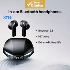 Fones de ouvido Lenovo Thinkplus XT53: TWS, Bluetooth, fones de ouvido sem fio para jogos, fones de ouvido estéreo de