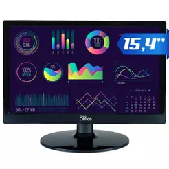 Monitor Dr. Office, 15.4 Pol, HD, 75Hz, HDMI/VGA, MDR-0501-15