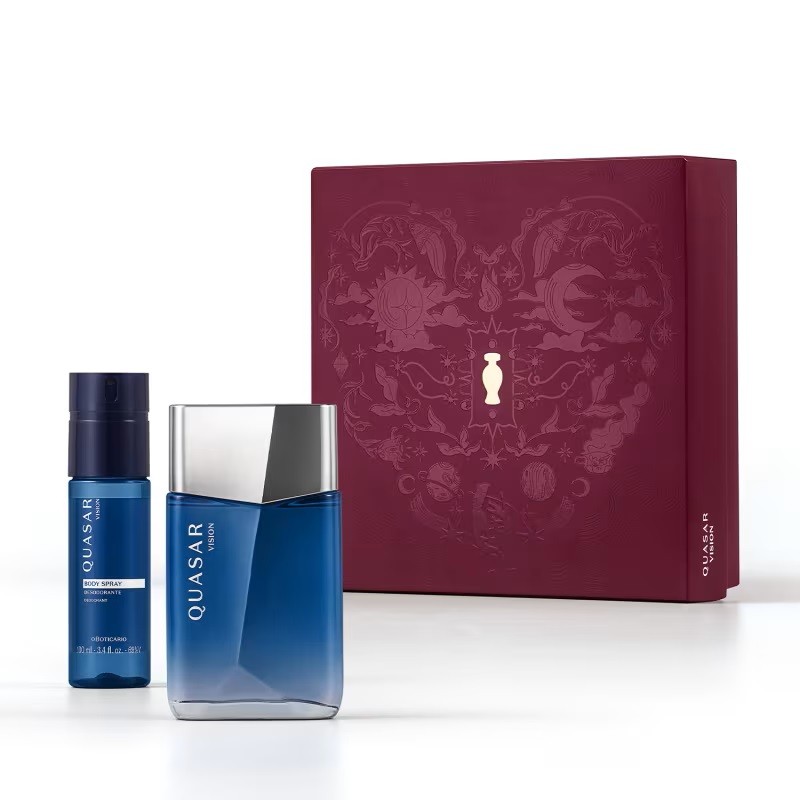 KIT PRESENTE BOTICÁRIO QUASAR VISION (2 PRODUTOS)
