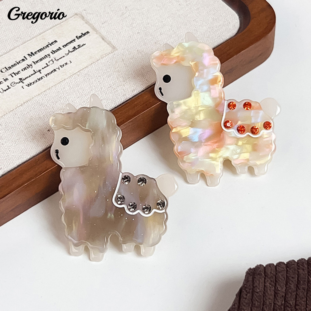 Durable Hair Accessory Alpaca Clip Small Non-slip Claw for Women Girls – Side Bangs Clamp Strong Grip Stylish and