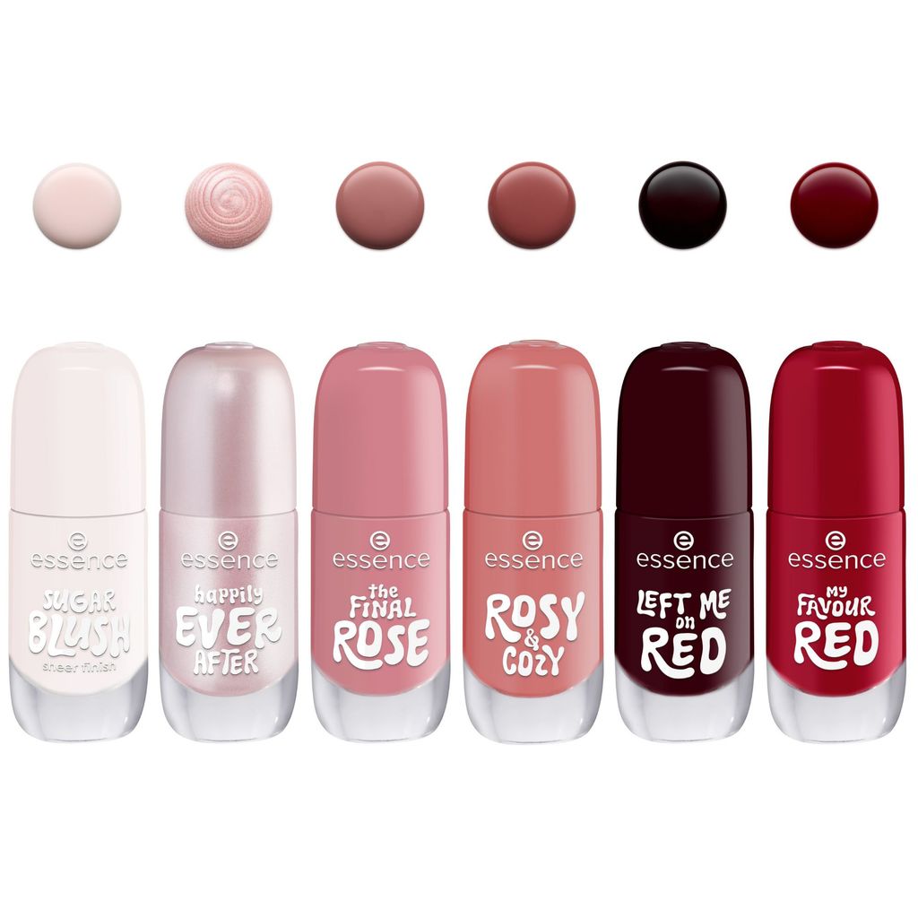 KIT 6 Esmalte Gel Nail Colour essence 1