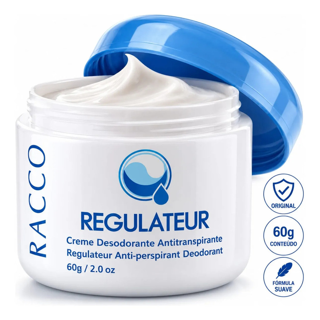 Creme Antitranspirante Regulateur 60g Racco