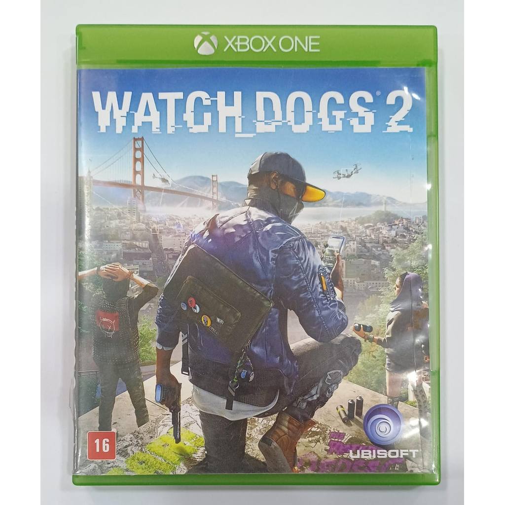 WATCH DOGS 2 JOGO XBOX ONE FISICO USADO