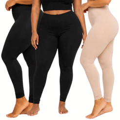 KIT 3 Calça Anágua Segunda Pele Para o Frio Não Marca Alivia o Atrito