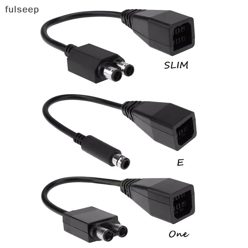 [fulseep] 1 Peça Acessórios DIY Para Microsoft Xbox 360 Slim/One/E Adaptador De Alimentação Ca Conversor Cabo De Transfe