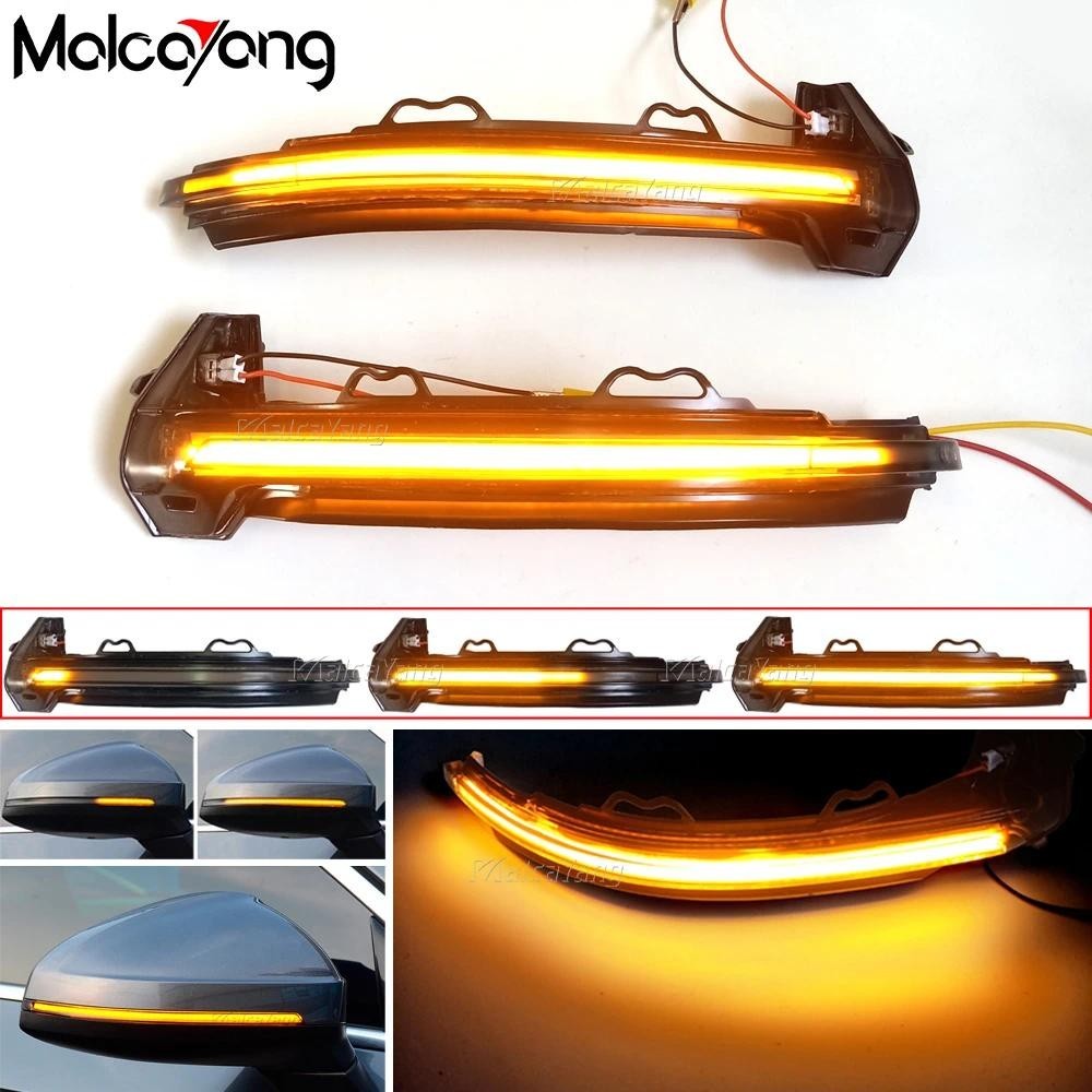 Estilo Do Carro Pisca Dinâmico LED Turn Signal Light Espelho Lateral Luzes Indicador Para Audi A4 S4 RS4 B9 2016-2019 A5