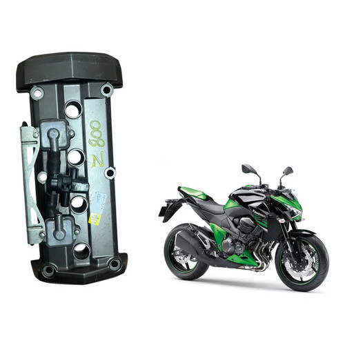Tampa Do Cabeçote Kawasaki Z800 13/17 Usado Original Prateado
