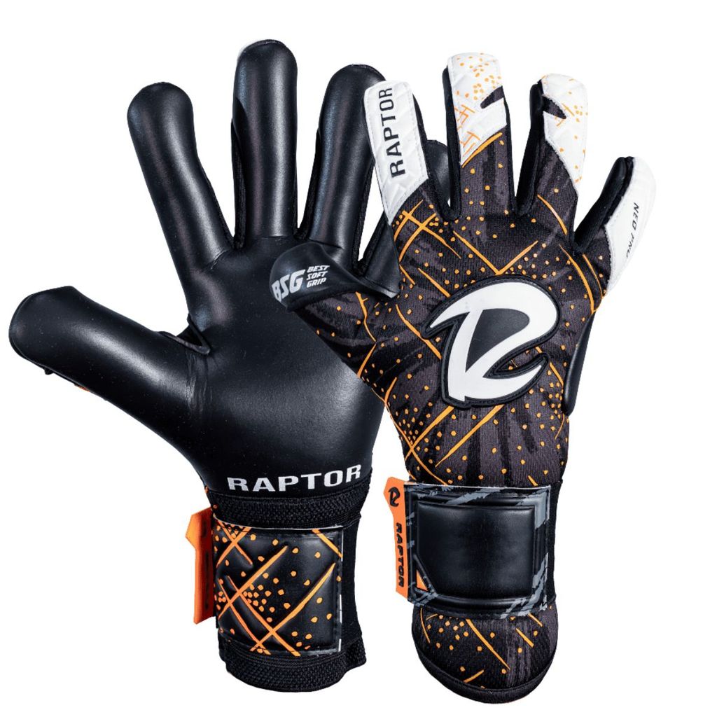 Luva Goleiro Campo Raptor Profissional Neo Pro Copa