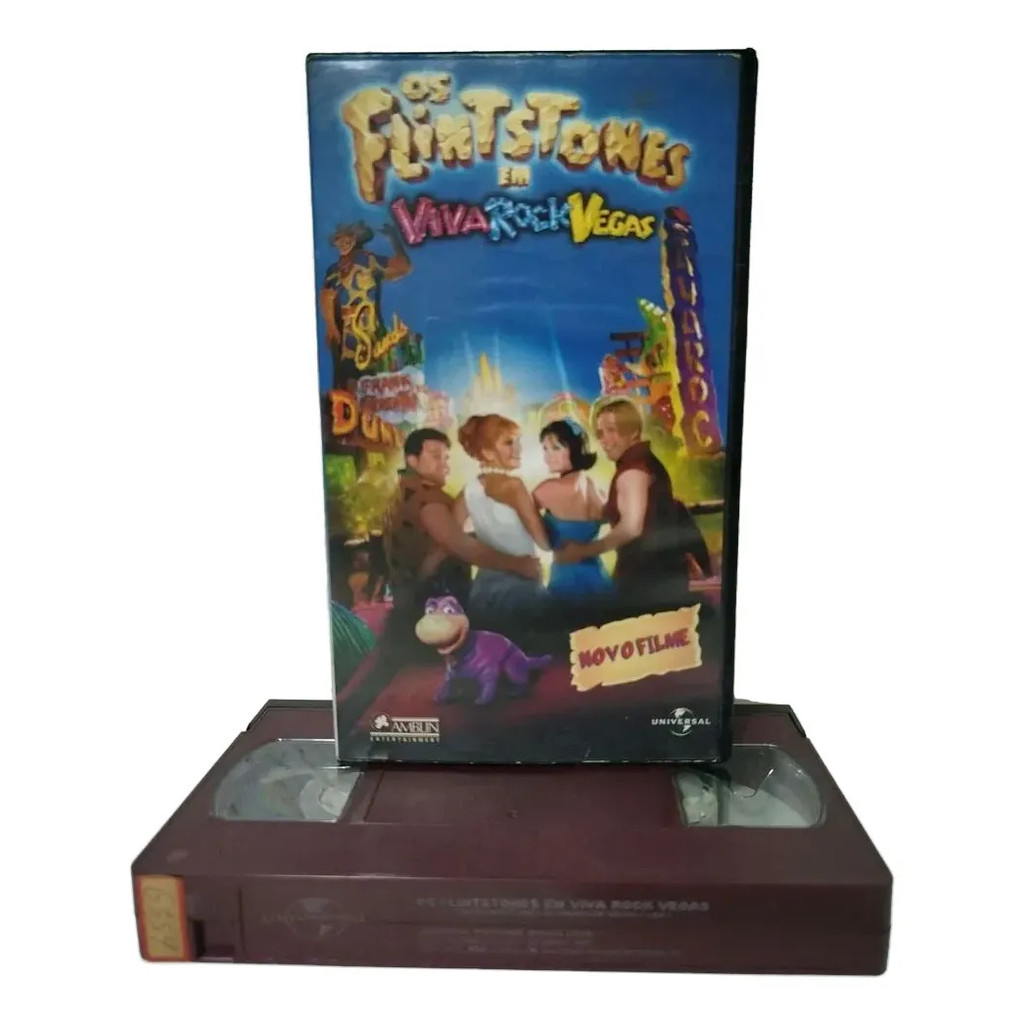 Vhs Os Flintstones Em Viva Rock Vegas - Legendado