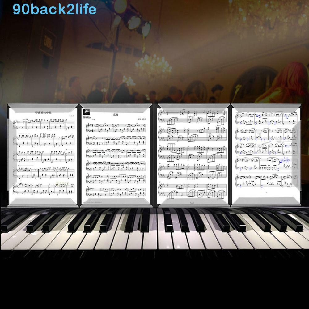 Suporte Para Partitura Musical BRBLIFE , Modificação De Escrita Editável Diretamente , Expandir Pasta De Música , Quatro