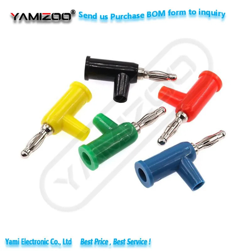 1 Peça 4Mm Plugue Banana Tipo Pistola De Cobre Parafuso Reutilizável Banhado A Níquel Sem Chumbo De Teste De Solda